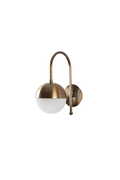 AmberLED Glass Single Sconce Modern Living Room and Entrance Lighting with An...