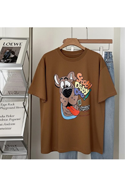 New Shine تي شيرت مطبوع للجنسين من سكوبي دوبي دو