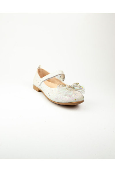 Minican 509 حذاء باليه للفتيات اللامع