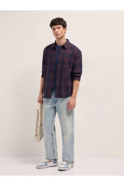 The Bear House Men's long Sleeve Shirt, breathable, soft comfort Fabric