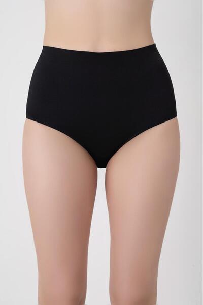 Best Model Dikişsiz Lazer Korseli Yüksek Bel Külot 6016