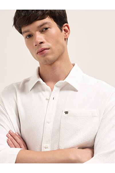 The Bear House Men's long Sleeve Shirt, breathable, soft comfort Fabric