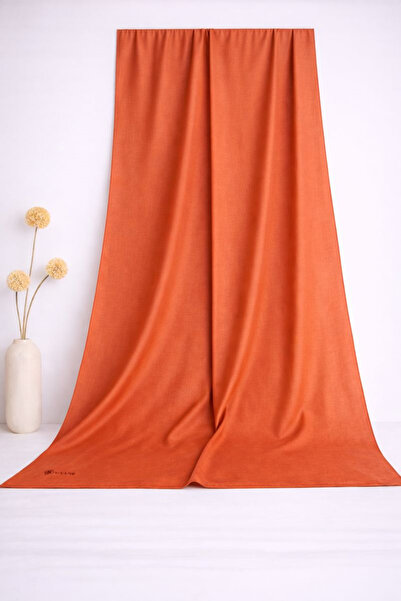 Dige Siyane Solid Color Shawl 52882 Peach