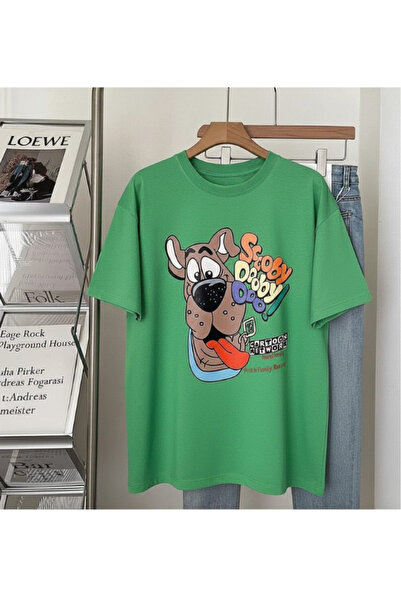 New Shine تي شيرت مطبوع للجنسين من سكوبي دوبي دو