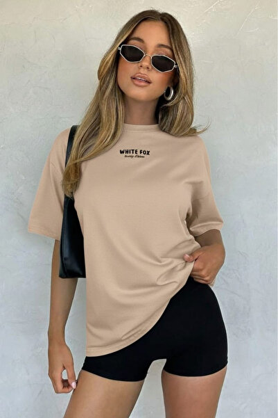 New Shine TRIOC UNISEX CU IMPRIMARE WHITE FOX