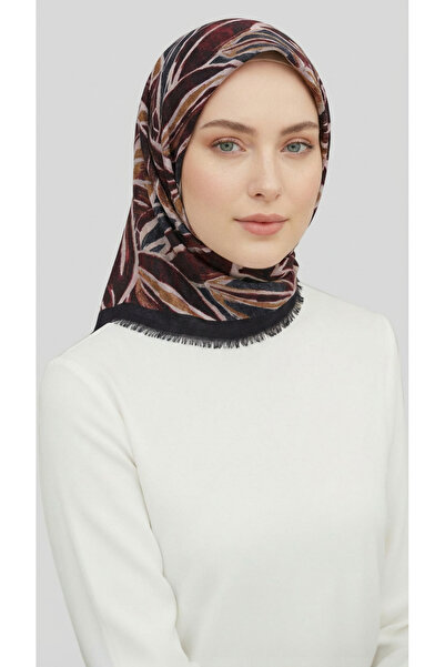 Karaca Eşarp Eșarfă de iarnă din lână KARACA - NEGRU / MARO