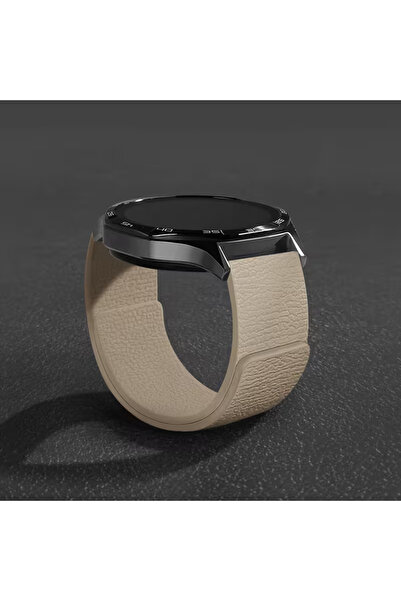 bbtech سوار مغناطيسي بمظهر جلدي 20 ملم متوافق مع ساعة سامسونج جالاكسي 5/6/7/F...