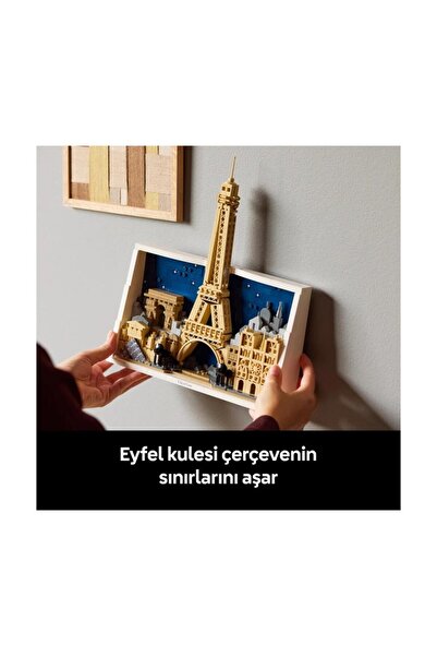 LEGO ® Architecture Paris – Aşıklar Şehri 21064 – Yetişkinler için Model Yapı...