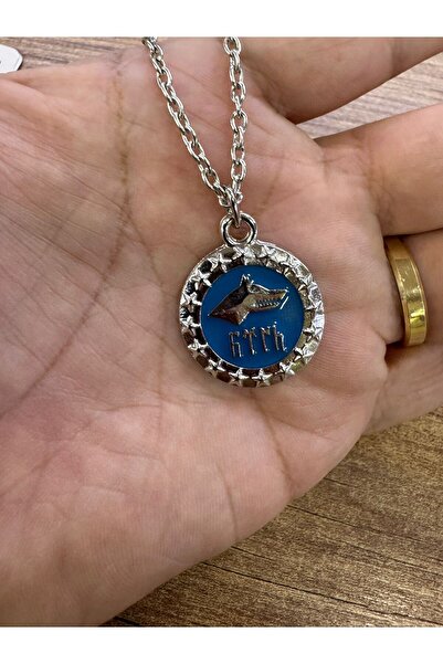 HER ŞEY NOTA www.herseynota.com Göktürkçe Türk Yazılı Lacivert Mineli Bozkurt...