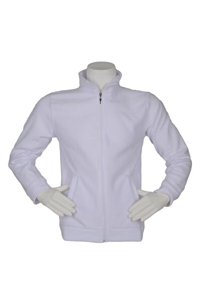 PERSONELİTY White fleece cardigan
