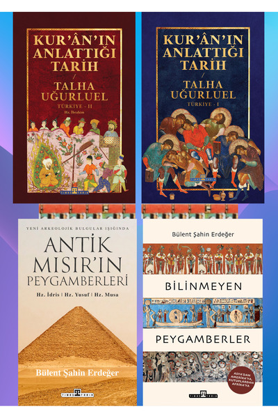 Timaş Yayınları Kuranın Anlattığı Tarih-1-2, Bilinmeyen Peygamberler, Antik M...