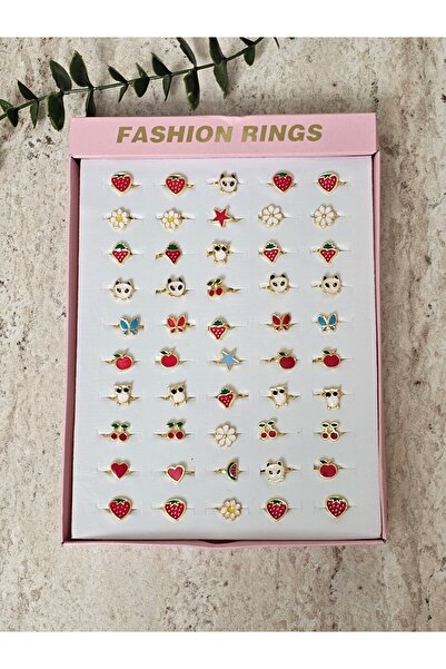 Fashion Rings 5'li Ayarlanabilir Çocuk Yüzük
