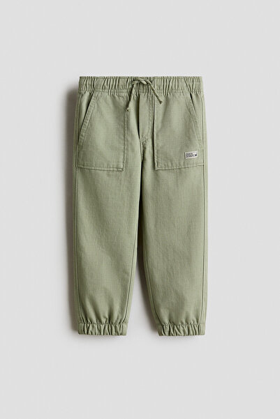 H&M Pamuklu Gabardin Jogger Pantolon