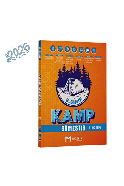 Mozaik Yayınları 2026 8. Sınıf LGS Kamp Sömestır 1. Dönem