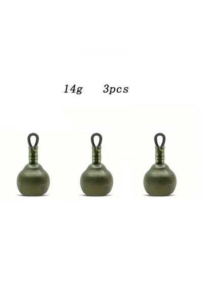 Choice مجموعة أوزان صيد الأسماك (3 قطع، وزن 14 غرام)، ملحقات صيد الأسماك، منا...