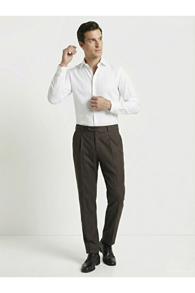 dcn giyim 1985 Plus Size Pleated Fabric Dad Pants-6535