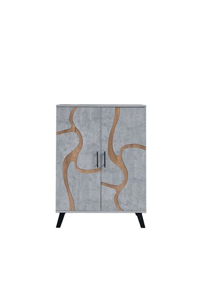 Lande Rack Cabinet Modern Malaysian Shoe Cabinet