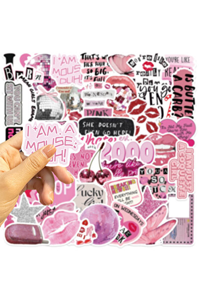 Choice 50PCS 50PCS Cartoon Pink Y2K Graffiti Stickers Guitar Notebook Luggage...