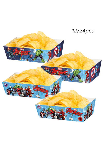 Miniso 24 قطعة من صواني الوجبات الخفيفة، مقاس 13.9 × 7.8 × 4.3 سم، 12/24 قطعة...