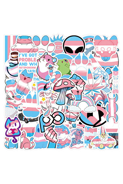 Choice ١٢٠ قطعة من ملصقات فخر المتحولين جنسيًا، ملصقات يمكنك صنعها بنفسك، منا...