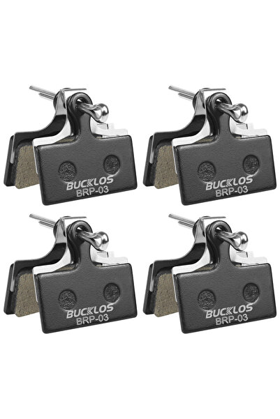 Choice12 وسادات فرامل الدراجات الهوائية BUCKLOS RESIN-4PC لـ G01S F01A MTB، و...