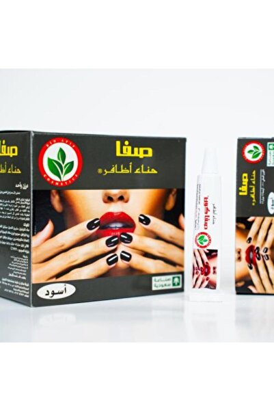 SAFA معجون أظافر كون بالحناء السوداء 6 غرام