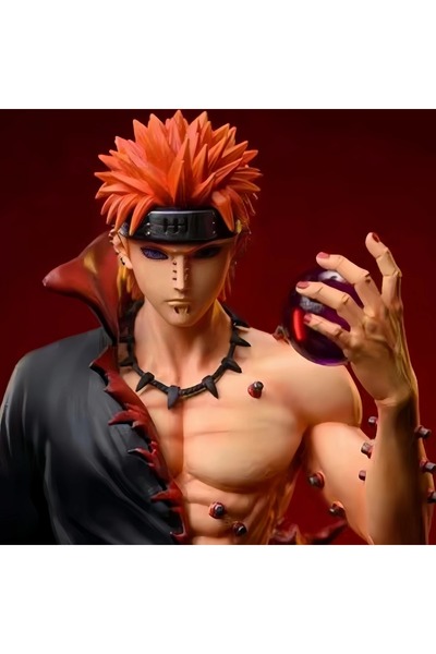 BANDAI مجسمات أنمي بدون صندوق، طولها ٢٣ سم/٩ بوصات، مجسم ناروتو، مجسم باين، ت...