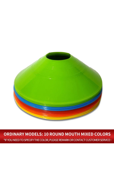Choice 10pcs 10pcs Cone Set Football Training Equipment for Kid Pro Disc Cone...