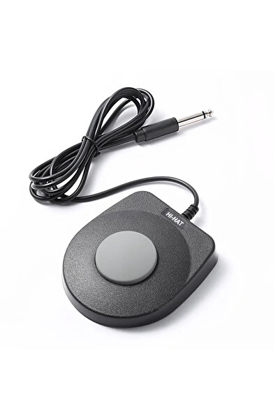 Choice 6.5mm Interface 6.5mm Sustain Pedal Single Foot Drum Set Pedal for MID...