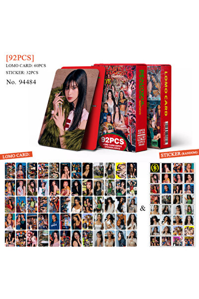 Choice XK94484-KATSEYE 92 قطعة/مجموعة بطاقات لومو لنجمة الكيبوب كاتساي، ألبوم...