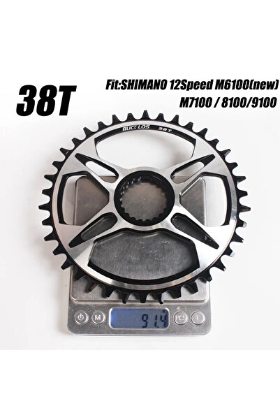 BUCKLOS 38T Bike Chainring 32T/34T/36T/38T Narrow Wide Bicycle Chainwheel Dir...