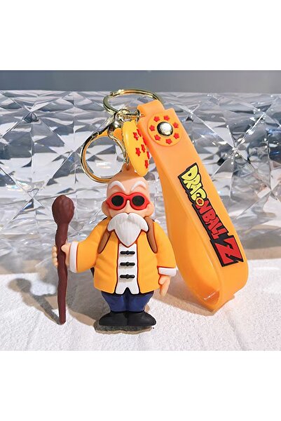 BANDAI kame Dragon Ball Z Cartoon Keychains For Bag Car Key Chains Gift Decor...