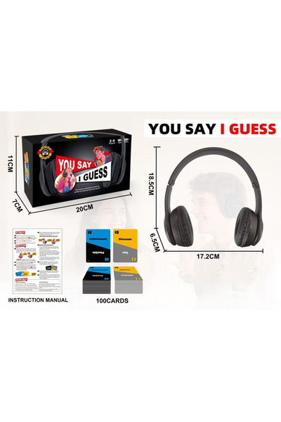 Choice 1 Party Game Card Game - You Said I Guess! Perfect for Christmas And B...