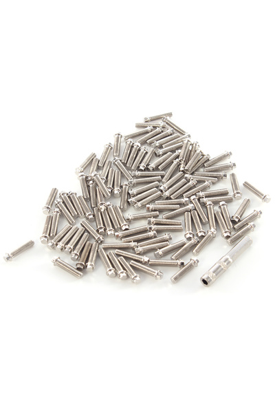 Choice 100pcs M3*12 flange head bolt hexagon screw head screw suitable for 1/...