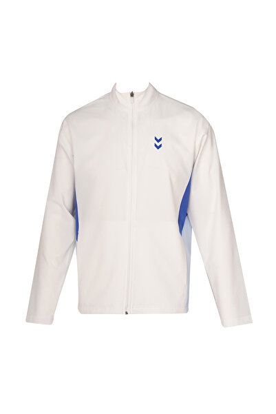 hummel Sorbet Men's White Mock Neck Jacket