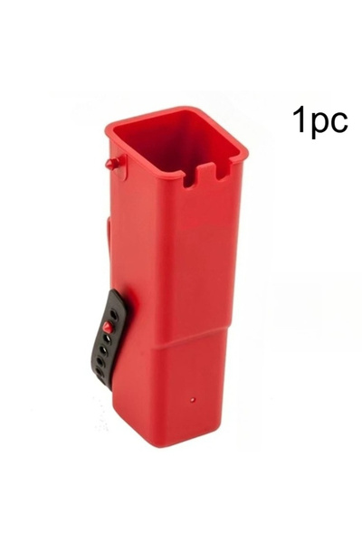 Choice صندوق متعدد الوظائف لصيد الأسماك، مزود بملقط ومقبض طعم، باللون الأحمر ...