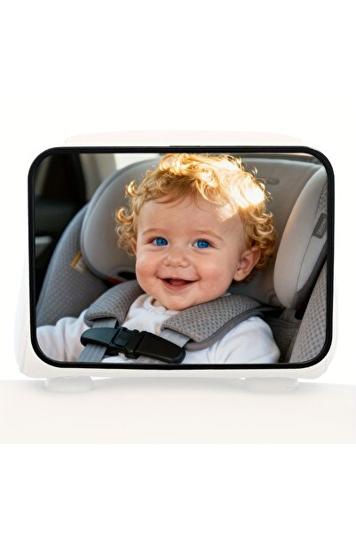 Choice مرآة سيارة سوداء مقاومة للكسر للأطفال – مرآة مراقبة واسعة الزاوية للمق...