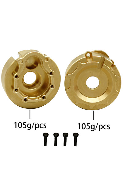 Choice 05 1/10 RC Crawler TRX-4 مجموعة أوزان موازنة نحاسية شديدة التحمل، غطاء...