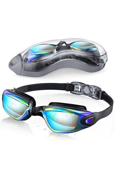 Choice As the picture Black Blue Green Swimming Goggles Professional Waterpro...