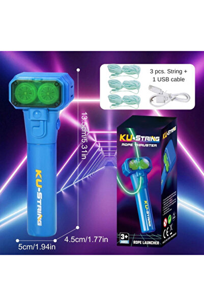 OEM Lansator Electric cu Sfoara Luminoasa, 3m, Jucarie Interactiva pentru Cop...