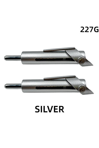 Choice دبوس تثبيت من سبائك الألومنيوم، فضي اللون، 7.8 مم، قطعتان! دبوس اختيار...