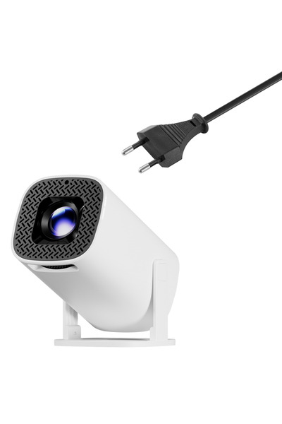 Choice P30PRO WHITE EU P30PRO Smart Mini Outdoor Projector Android 14 WiFi 6 ...