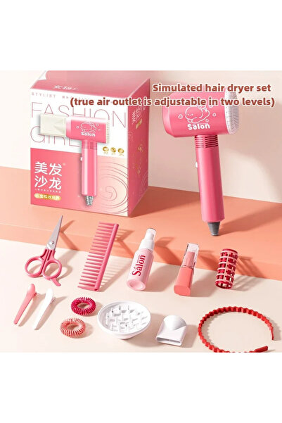 choice2 Hair dryer Simulation Haircut Kit Children's Hair Dryer Kids Make Up ...