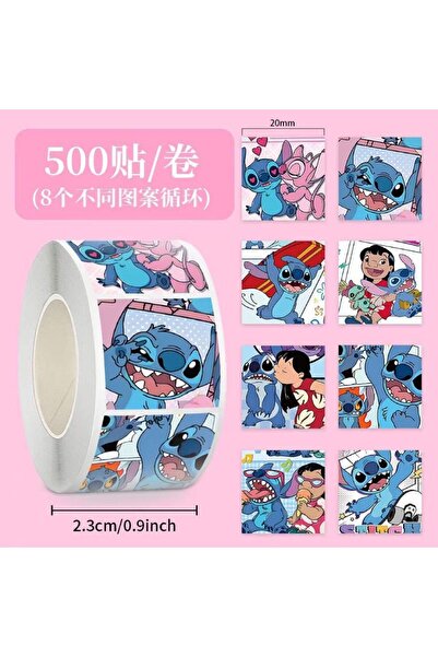 Choice ٥٠٠ قطعة ٤٩٣ قطعة ملصقات ديكور مستوحاة من ستيتش: مطبوعات مرحة للمذكرات...