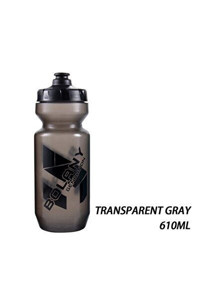 Choice Transparent grey Bicycle Water Bottle 610ML PP5 Lightweight Outdoor Sp...