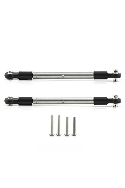 Choice D173 2PCS Adjustable Front Steering Tie Rod Link 304 Stainless Steel R...