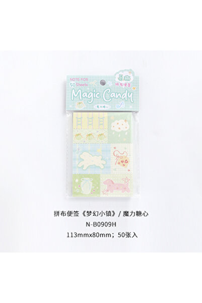 Choice C 50sheets Dreamy Town Series Kawaii Ins Cute Handbooks Decoration Mes...
