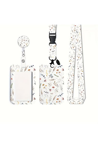 Choice Badge Holder with Adjustable Strap - Durable Metal Clasp, Soft Fiber I...