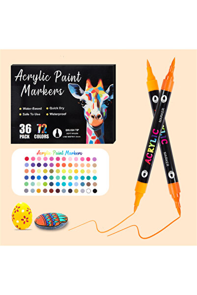 Choice مجموعة أقلام تلوين أكريليك LKXL-72colors (24/48/72/96/120 لونًا) - أقل...