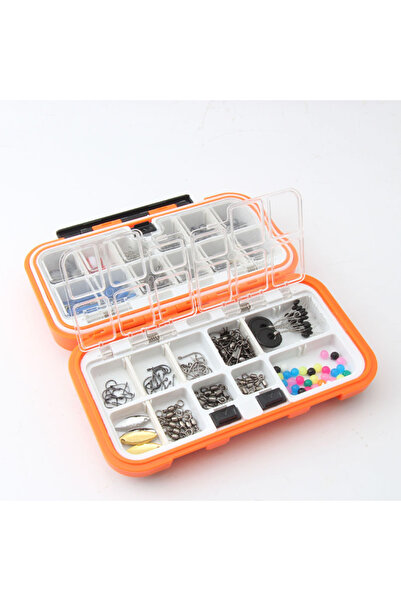 Choice مجموعة أدوات صيد محمولة مكونة من 254 قطعة، تتضمن خطافات صيد، ومثبتات د...